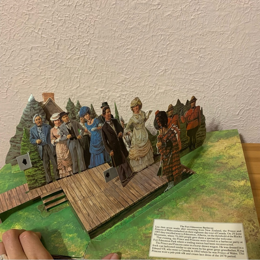 The Royal Family Charles and Diana pop up book - Picture 7 of 7